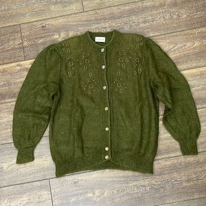 Bonclar Vintage Mohair Sweater, Size 54